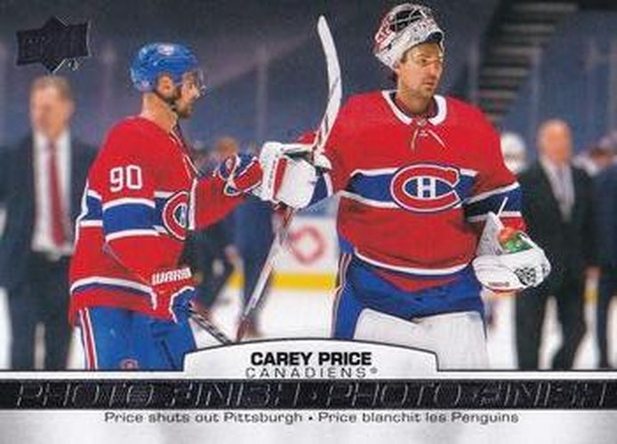 #PF-2 Carey Price - Montreal Canadiens - 2021-22 Upper Deck Tim Hortons - Photo Finish Hockey