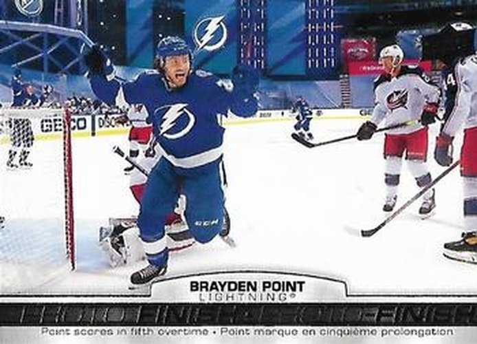 #PF-3 Brayden Point - Tampa Bay Lightning - 2021-22 Upper Deck Tim Hortons - Photo Finish Hockey