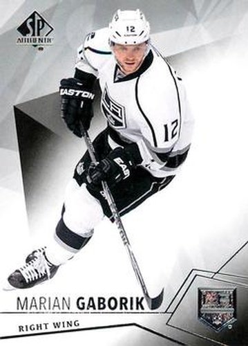 #5 Marian Gaborik - Los Angeles Kings - 2015-16 SP Authentic Hockey