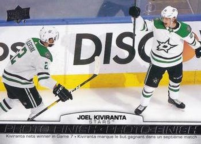 #PF-6 Joel Kiviranta - Dallas Stars - 2021-22 Upper Deck Tim Hortons - Photo Finish Hockey