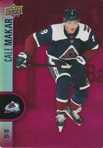 #DC-7 Cale Makar - Colorado Avalanche - 2022-23 Upper Deck Tim Hortons - Red Die Cuts Hockey