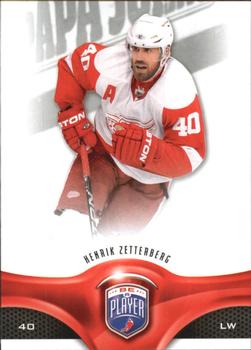 #38 Henrik Zetterberg - Detroit Red Wings - 2009-10 Upper Deck Be A Player Hockey