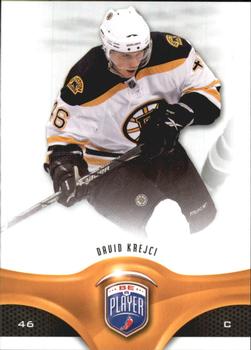 #92 David Krejci - Boston Bruins - 2009-10 Upper Deck Be A Player Hockey