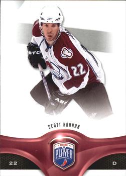 #129 Scott Hannan - Colorado Avalanche - 2009-10 Upper Deck Be A Player Hockey