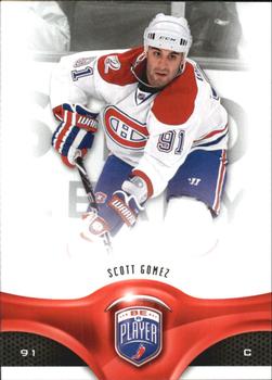 #179 Scott Gomez - Montreal Canadiens - 2009-10 Upper Deck Be A Player Hockey