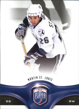 #191 Martin St. Louis - Tampa Bay Lightning - 2009-10 Upper Deck Be A Player Hockey