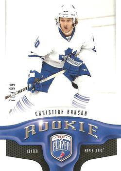 #283 Christian Hanson - Toronto Maple Leafs - 2009-10 Upper Deck Be A Player Hockey