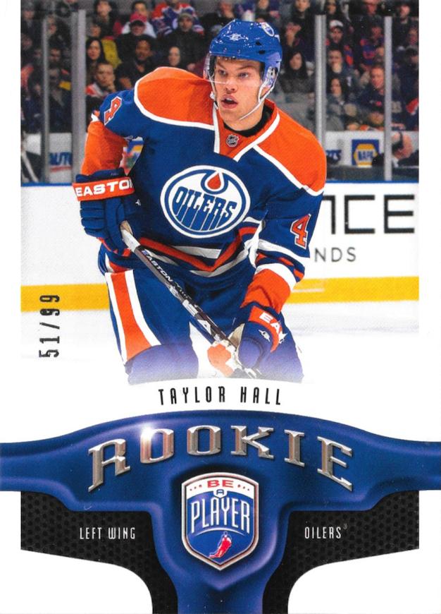 #301 Taylor Hall - Edmonton Oilers - 2009-10 Upper Deck Be A Player Hockey