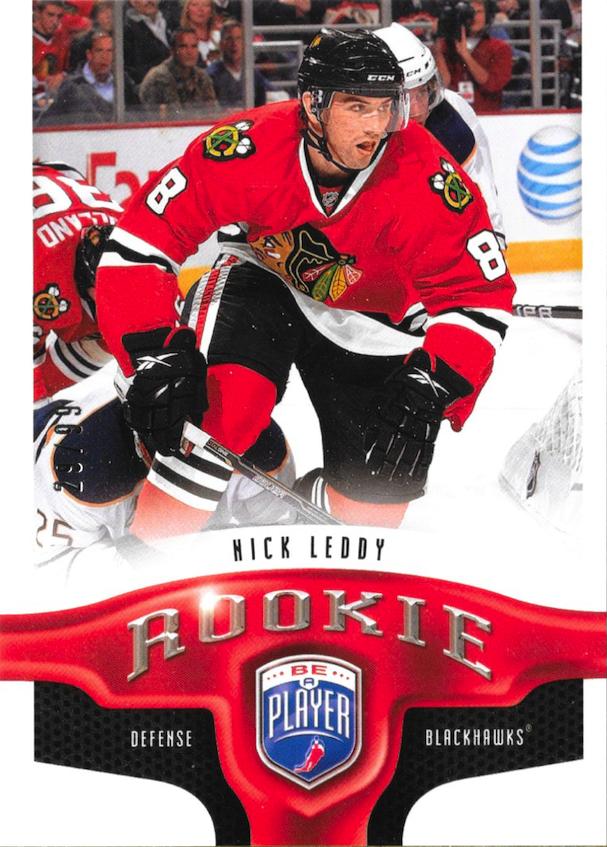#305 Nick Leddy - Chicago Blackhawks - 2009-10 Upper Deck Be A Player Hockey