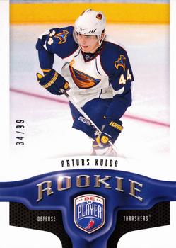 #318 Arturs Kulda - Atlanta Thrashers - 2009-10 Upper Deck Be A Player Hockey