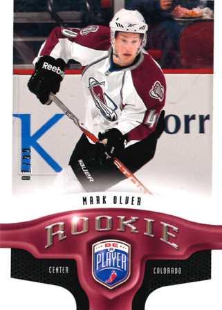 #319 Mark Olver - Colorado Avalanche - 2009-10 Upper Deck Be A Player Hockey