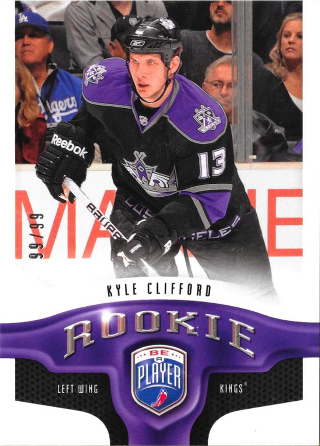#327 Kyle Clifford - Los Angeles Kings - 2009-10 Upper Deck Be A Player Hockey