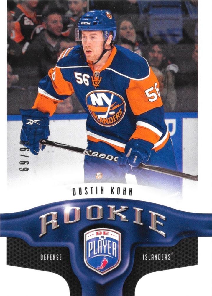 #332 Dustin Kohn - New York Islanders - 2009-10 Upper Deck Be A Player Hockey
