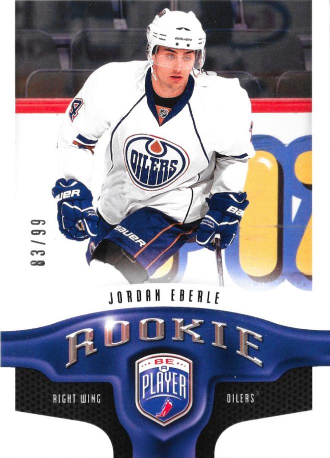 #333 Jordan Eberle - Edmonton Oilers - 2009-10 Upper Deck Be A Player Hockey
