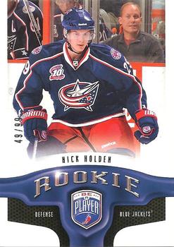 #355 Nick Holden - Columbus Blue Jackets - 2009-10 Upper Deck Be A Player Hockey