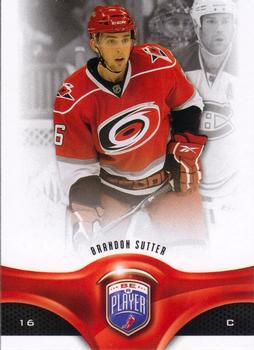 #170 Brandon Sutter - Carolina Hurricanes - 2009-10 Upper Deck Be A Player Hockey