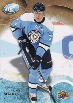#13 Evgeni Malkin - Pittsburgh Penguins - 2009-10 Upper Deck Ice Hockey