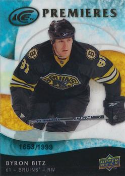 #111 Byron Bitz - Boston Bruins - 2009-10 Upper Deck Ice Hockey