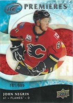 #126 John Negrin - Calgary Flames - 2009-10 Upper Deck Ice Hockey