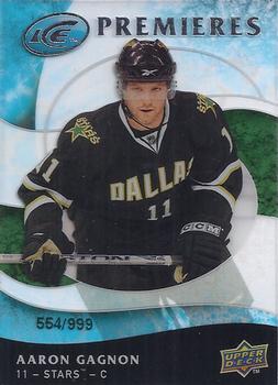 #127 Aaron Gagnon - Dallas Stars - 2009-10 Upper Deck Ice Hockey