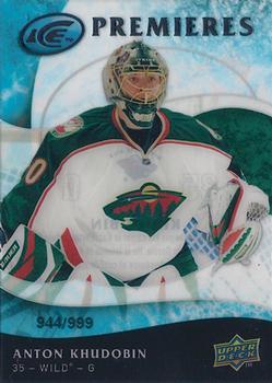 #129 Anton Khudobin - Minnesota Wild - 2009-10 Upper Deck Ice Hockey