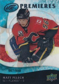 #136 Matt Pelech - Calgary Flames - 2009-10 Upper Deck Ice Hockey