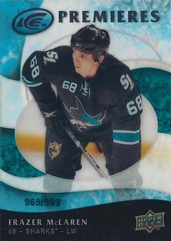 #138 Frazer McLaren - San Jose Sharks - 2009-10 Upper Deck Ice Hockey