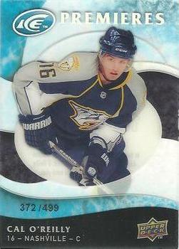 #161 Cal O'Reilly - Nashville Predators - 2009-10 Upper Deck Ice Hockey
