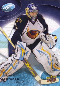 #45 Kari Lehtonen - Atlanta Thrashers - 2009-10 Upper Deck Ice Hockey
