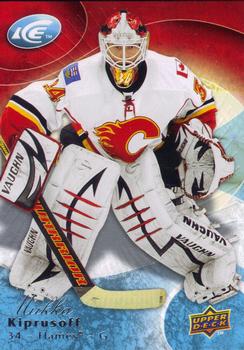 #72 Miikka Kiprusoff - Calgary Flames - 2009-10 Upper Deck Ice Hockey