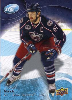 #76 Rick Nash - Columbus Blue Jackets - 2009-10 Upper Deck Ice Hockey