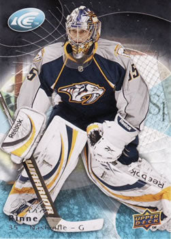 #86 Pekka Rinne - Nashville Predators - 2009-10 Upper Deck Ice Hockey