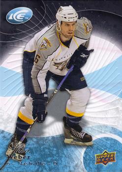 #87 Shea Weber - Nashville Predators - 2009-10 Upper Deck Ice Hockey