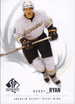 #46 Bobby Ryan - Anaheim Ducks - 2009-10 SP Authentic Hockey
