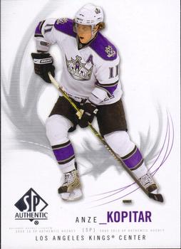 #54 Anze Kopitar - Los Angeles Kings - 2009-10 SP Authentic Hockey