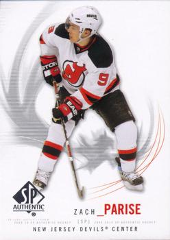 #59 Zach Parise - New Jersey Devils - 2009-10 SP Authentic Hockey