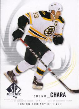 #91 Zdeno Chara - Boston Bruins - 2009-10 SP Authentic Hockey