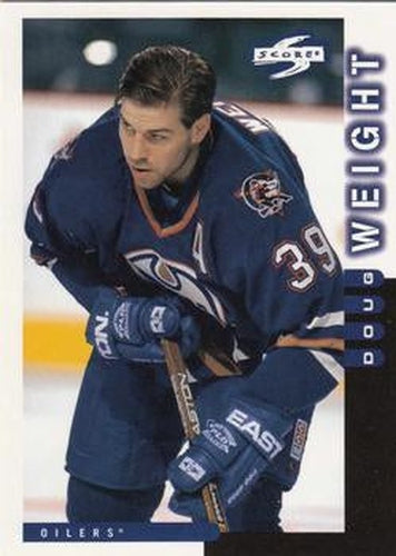#100 Doug Weight - Edmonton Oilers - 1997-98 Score Hockey
