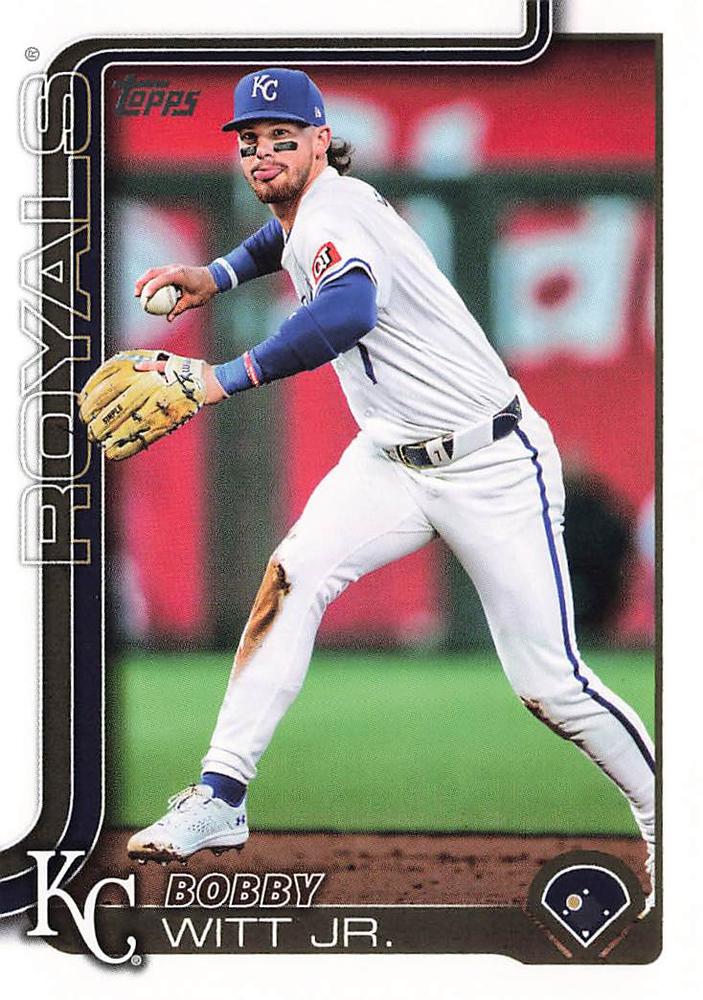 #100 Bobby Witt Jr. - Kansas City Royals - 2025 Topps Baseball