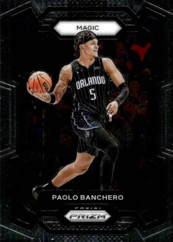 #100 Paolo Banchero - Orlando Magic - 2023-24 Panini Prizm Basketball