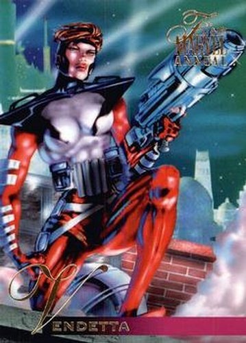 #100 Vendetta - 1995 Flair Marvel Annual