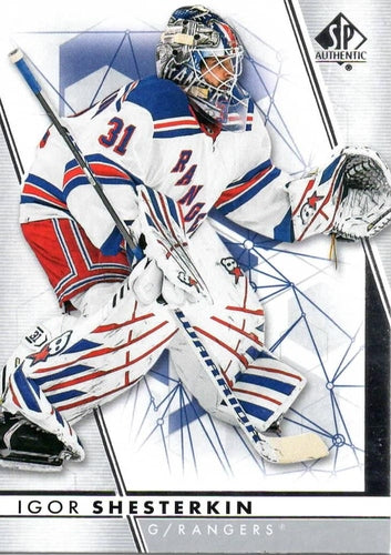 #100 Igor Shesterkin - New York Rangers - 2022-23 SP Authentic Hockey