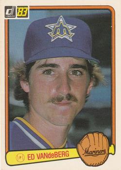 #100 Ed Vande Berg - Seattle Mariners - 1983 Donruss Baseball