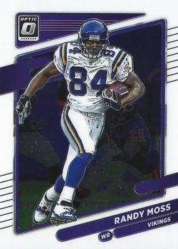 #100 Randy Moss - Minnesota Vikings - 2021 Donruss Optic Football