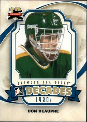 #100 Don Beaupre - Minnesota North Stars - 2011-12 In The Game Between The Pipes Hockey