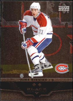 #100 Mike Ribeiro - Montreal Canadiens - 2005-06 Upper Deck Black Diamond Hockey