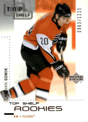 #100 Radovan Somik - Philadelphia Flyers - 2002-03 Upper Deck Top Shelf Hockey