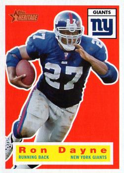 #100 Ron Dayne - New York Giants - 2001 Topps Heritage Football