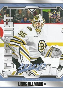 #100 Linus Ullmark - Boston Bruins - 2024-25 Upper Deck MVP Hockey