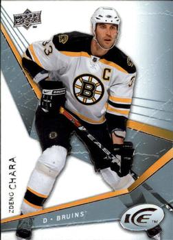 #100 Zdeno Chara - Boston Bruins - 2008-09 Upper Deck Ice Hockey